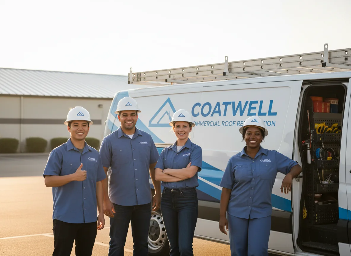 Commercial roof coating company in Muenster, TX